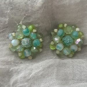 Vintage clip earrings